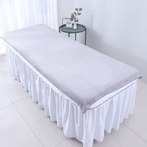 미용실전용 타올 미용샵침대 목욕타월 안마 발맛사지 용품 대전 구멍이있다 .침대시트 깔기침대 큰, T07-라이트그레이 슈퍼두꺼운미포함 홀, C03-90x190cm