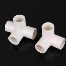 파이프 연결부속 부품 PVC 파이프커넥터 4구 25mm