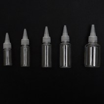 투명 뾰족 공병 물감 조색 교구 도색 10ml 외 5종, 25ml 1EA