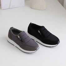 국내제작 엄마 할머니 어르신 푹신 발편한 신발 쿠션 누빔 방한 운동화