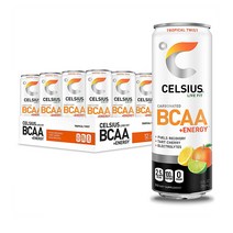 CELSIUS 셀시우스 스파클링 BCAA 에너지 트로피컬 트위스트 드링크 12캔