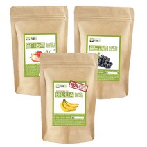 포도 분말 포도 과즙 파우더 200g 천연100% 과일가루, 딸기+포도+바나나