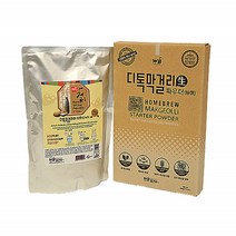 막걸리 만들기 키트 수제 DIY 홈메이드 디톡 막걸리 밀키트 전통 500g 막걸리 분말 가루 파우더 17.6oz DMPO-500B
