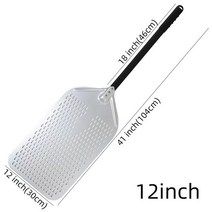 피자 오븐 도구 10 12 13 14 인치 천공 삽 패들 짧은/긴 손잡이 선반 껍질 주방 용품 베이킹, 없음, 15.12inch pro 104cm