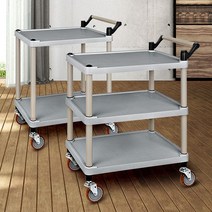 플라스틱써빙카트(신형) 서빙카트 식당 운반카 이동식, 2단 중, 본상품선택