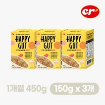해피갓 갓구운 유기농 통곡물 크리스피 시리얼 40g x 10ea(상자), 150gx3
