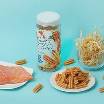 한입뚝딱 덴탈츄 연어와 황태 강아지 껌 330g