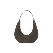 CRESCENT BAG - GRAYISH BROWN