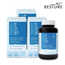 베스처 루테인 플러스 오메가3 멀티비타민 앤 미네랄 60캡슐 (2개월분), 1250mg, 3병