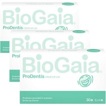 Biogaia 바이오가이아 프로덴티스 유산균 보충제 민트맛 30정 3팩, 1개