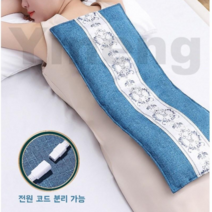 AMZ 허리복부 찜질팩 가정용 온궁 벨트 가열 소금 봉지 전신 범용 물리치료 뜸 굵은 소금 찜질팩, 퍼플