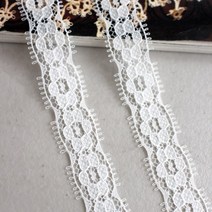 [아씨원단] 라셀레이스]3마-꽃짱-백아이보리 (1453854), 1개