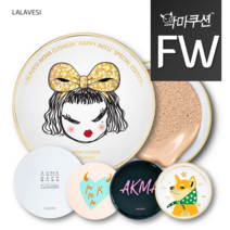 [라라베시 공식] 악마쿠션 광채커버 FW타입, 본품(로즈골드), 옐로우17호