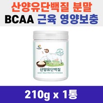 근육 영양 보충제 BCAA 뉴트로웨이 산양유 단백질 210g 분말 가루 효능