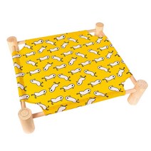 캠핑 웨건 왜건 카트 수레 구르마Pine Cat Hammock Sleeping Home Bed Small Dogs Seasons Litter Mat Mois, 07 06