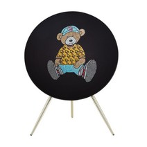 Beoplay A9 교체 스킨 MeMe John 프렌치 핸드메이드 커스텀 핫 드릴 b&o a9 스피커 커버 bo a9 오디오 슈퍼 플래시 오스트리아 드릴 마스크, 차원신사 푸우