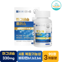종근당 마그네슘330mg 비타민 90정 3개월분