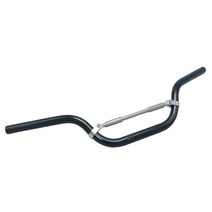 CG125 컬러 핸들바 22mm 빈티지 커스텀 튜닝 카페레이서 스크램블러, 블랙개