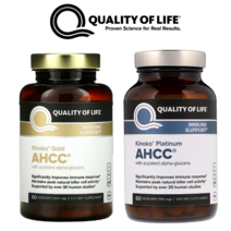 키노코 AHCC 골드 / 플래티넘 60 베지캡슐 용량선택, 키노코 골드 AHCC 500mg 60정