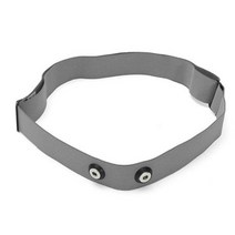 심박계 Inbike 조정 가능한 스포츠 가슴 벨트 스트랩 밴드 Garmin Wahoo 폴라 심장 박동 모니터 무선 감지, 01 Gray
