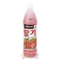 딸기원액 청솔식품 835ml, 단품