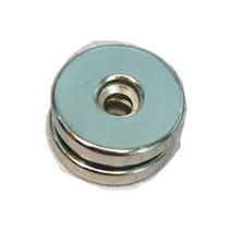 [제이스마그네트] 네오디움 원형 사라자석 20x4T 2p, 2p세트 20x4(6.5x4.2)mm