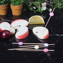 과일꼬치 꽃꼬지 2.0mmX9cm/10 000개 과일 산적 나무 꼬치 대나무꼬지, 상세페이지 참조, 상세페이지 참조, 상세페이지 참조