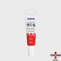 오공 산업 핸드씰 접착용품 실란트 화이트 100ml