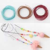 [펠트친구]왁스끈(3마)[1680], 연브라운1.5mm, 1개