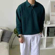 러버 단추 카라 니트 (11color)