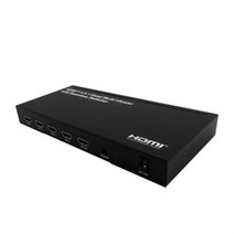 HDMI 멀티뷰어 4포트 F 노트북 컴퓨터 TV 화면분할 기 분배기 기 CC, 상세페이지 참조
