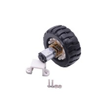 리니어모터 가이드모터 인코더가 있는 DC3V6V12V 기어 모터 43mm 휠 커플 링 브래킷 키트 DiY Arduino 로, 13 1000_02 6V
