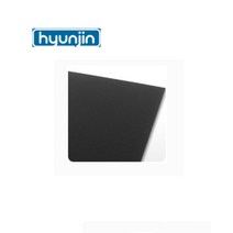 현진아트 원단 흑색 폼보드 A1사이즈(600x900mm) 3T(3mm) 20장