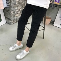 용된다 남자 코듀로이 테이퍼드핏 골덴바지