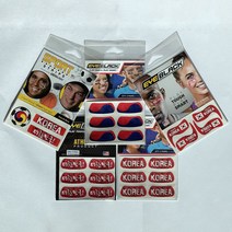 EYEBLACK 월드컵 아이블랙 대한민국 국가대표 응원 아이패치 5종세트, 태극기 C