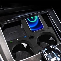 차량용 무선충전거치대 무선 충전 거치대 휴대폰 크래들 마운트 패드 USB 포트 BMW X5 2019-2022 X6 2020-2022 X7