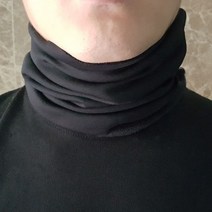 JABEZ기모 블랙 멀티스카프 넥워머