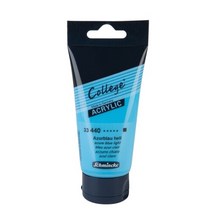 쉬민케_칼리지 아크릴물감 75ml_440 Azure Blue Light