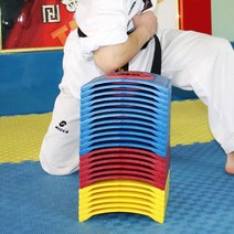 태권도 격파 조립식 송판 차력 무술 기왓장, 파랑 송판