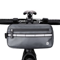 Rhinowalk 핸들 바 가방 자전거 가방 프레임 파니 가방 방수 다기능 휴대용 어깨 가방 자전거 가방 자전거 Accessorie, X20990 Grey