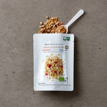 유기농 그래놀라 코코넛과 레드베리 40g, 단품