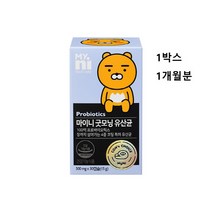 일동제약 100억 유산균 프로바이오틱스 L2B1 장용성 lgg 락토바실러스 복합물 추천 프리바이오틱스 식약처 식약청 인증 인정 마리 보장 코팅 알약 장 건강 패밀리 성인 여성 남자, 1박스 1개월분, 1박스당 500mg X 30캡슐