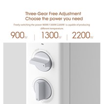 산업용히터 공업용히터Smartmi Home Electric Heater 1S DNQ04ZM Fluent Air Flow Mi Handy Fan Wall Roo, 02 EU