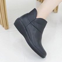 제이슈 수제화 가죽 기모안감 애정해 앵클부츠 4cm