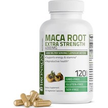 브론슨 마카 뿌리 4000mg 120베지캡슐, 상품선택