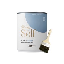 KCC 숲으로셀프 벽지용 친환경 페인트 1L, 소프트블루