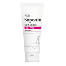 알지쓰리 사포닌 기능성샴푸 지성두피용, 100ml, 5개
