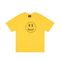 주니어반팔티 DREWHOUSE 웃는얼굴 저스틴 비버 커플 같은스타일 아메카지스타일 고가 트렌드 남성 4904493097
