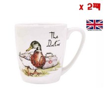 Queens by Churchill Country Pursuits Acorn Mug 퀸즈바이처칠 컨트리 퍼슈트 에이콘 머그 더 닥터 Made in England 300ml 2팩