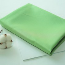 패브릭몰 샤틴슬라브 고급공단 두꺼운공단 양면원단 의류 곱창밴드 스크런치 배경천, 그린